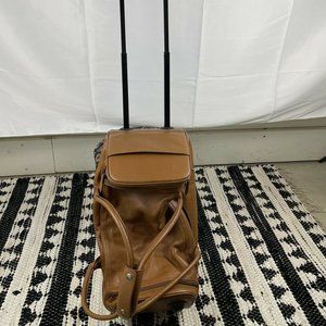 Tignanello Leather Roller Duffle Bag